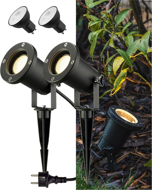 Detalle de SLV NAUTILUS XL, lot de 2 lampes extérieures