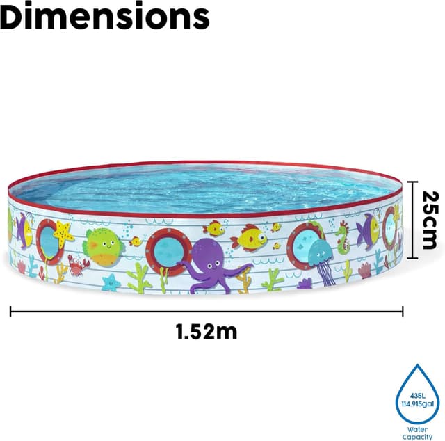 Thumbnail 5 de Bestway Paddling Fill N Kids Pool 55029