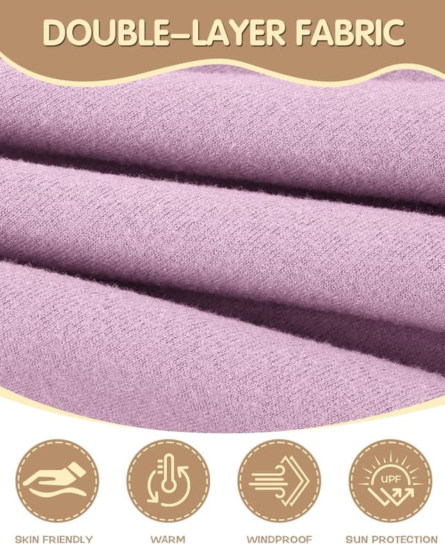 Detalle de Tour de cou enfant YANIKY (fille/garçon) – cache-cou doux, respirant et extensible pour l’école et l’hiver