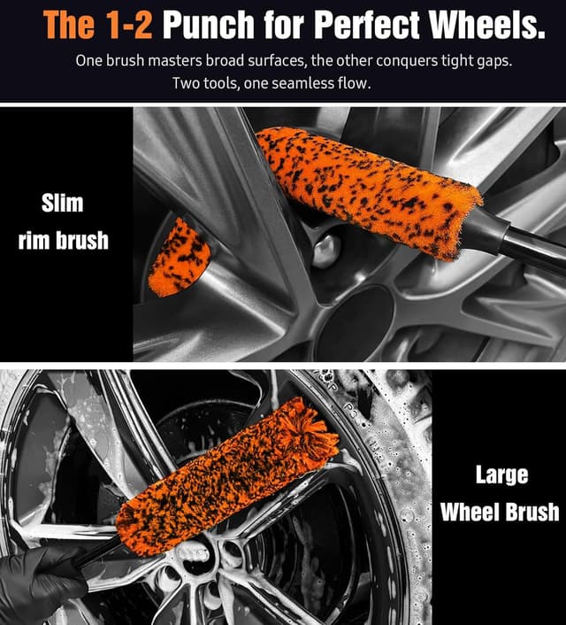 Thumbnail 2 de YeewayVeh 3PCS Wheel Brush Kit