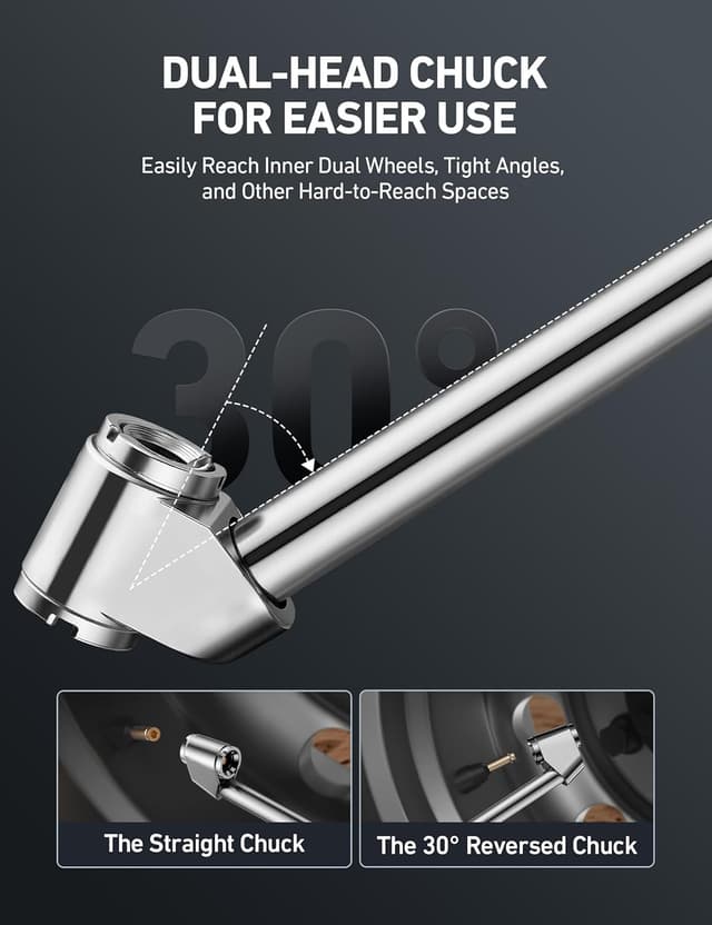 Thumbnail 4 de AstroAI T3 Tire Pressure Gauge 10-120 PSI