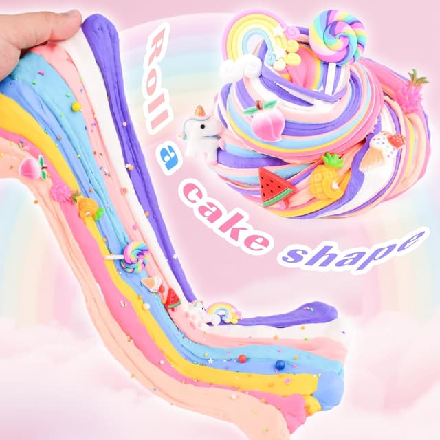 Detalle 2 de Butter Slime Kit 8-pack for Kids 🎲