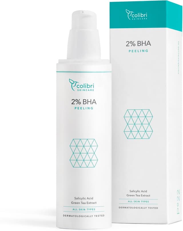 Detalle de colibri skincare 2% BHA Peeling viso chimico al 2% di acido salicilico (100 ml)