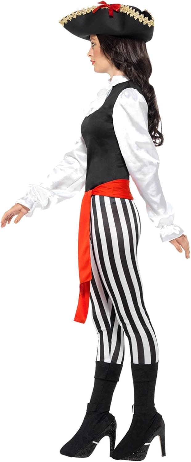 Detalle 2 de Smiffys Damen Piraten Lady Kostüm 40-42 🎭