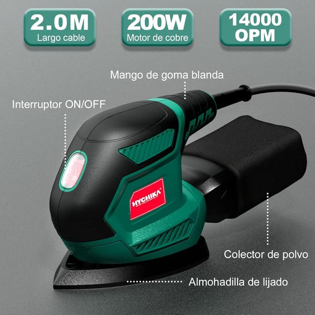 Thumbnail 4 de HYCHIKA Lijadora Madera 200W