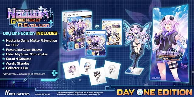 Detalle 2 de Neptunia Game Maker R:Evolution PS5 Day One 1 edición