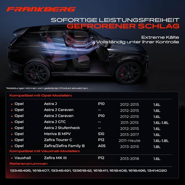 Thumbnail 2 de Frankberg Klimaanlagen Kompressor 150+20 ml Öl