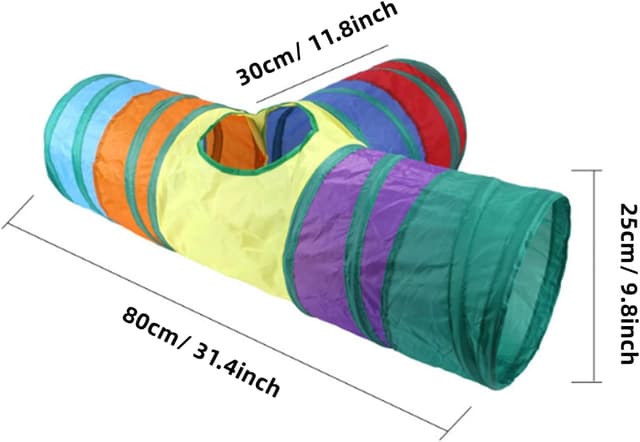 Detalle 2 de sanvpwsan Rabbit Tunnel Toy, 80 cm 3-way