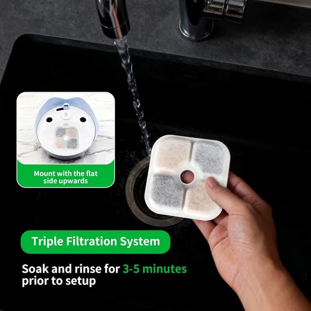 Thumbnail 4 de YeeQo 18 filtri fontanella per Catit Pixi 2,5L