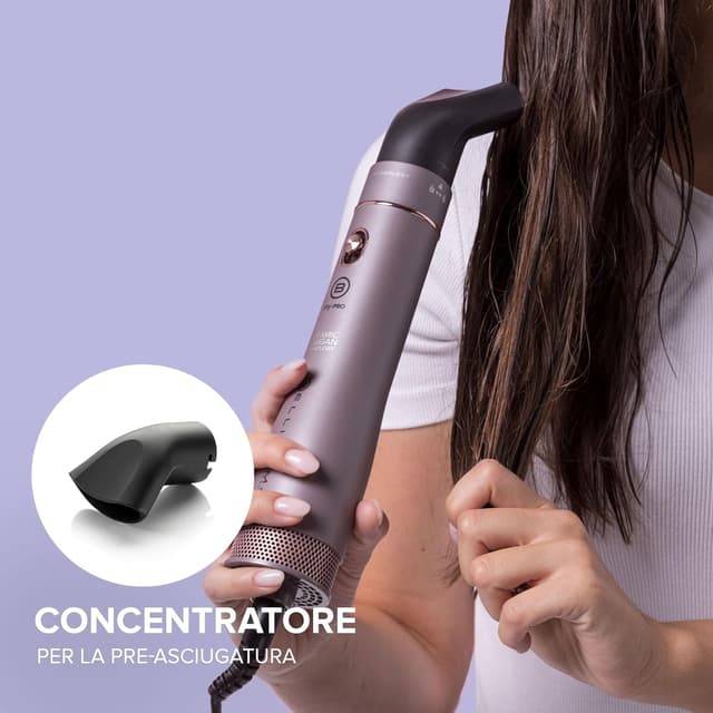 Thumbnail 6 de Bellissima Imetec Ceramic e Argan Oil 6 in 1: spazzola ad aria calda con 6 accessori e tecnologia a ioni