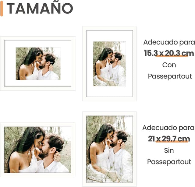 Thumbnail 1 de upsimples Marco A4 21x29.7 cm paquete de 3