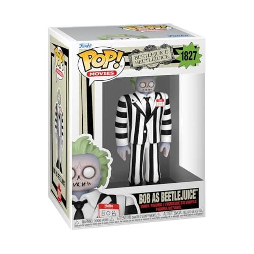 Detalle de Funko Pop! Beetlejuice Bob como Beetlejuice — Figura de vinilo 🎲