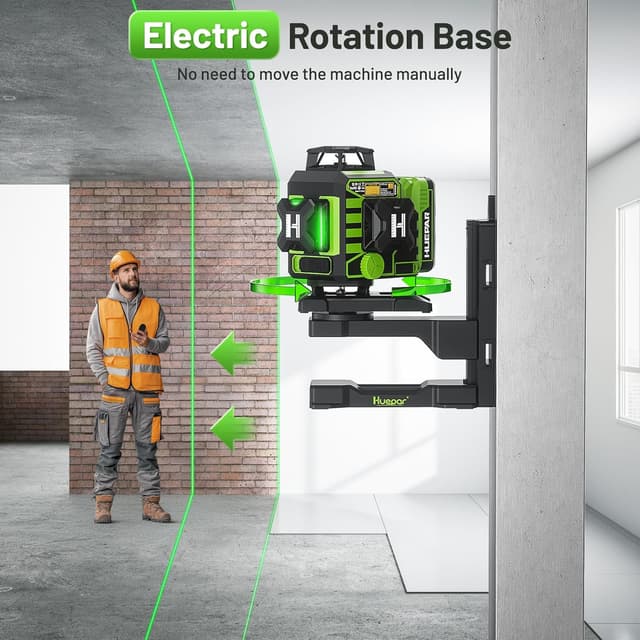 Thumbnail 2 de Huepar W04CG Livella laser 4D 360°