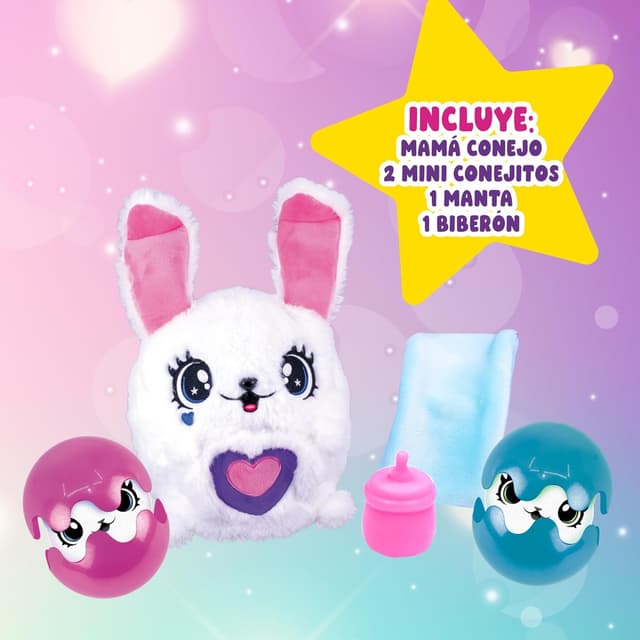 Thumbnail 5 de Bizak Mamá Conejo interactiva con 3 mini bebés