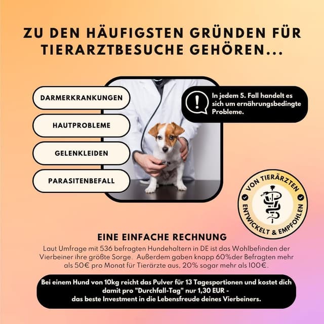 Detalle de people who kaer Morosche-Karottensuppe für Hunde (2×200 g) als Pulver – bis zu 5 l