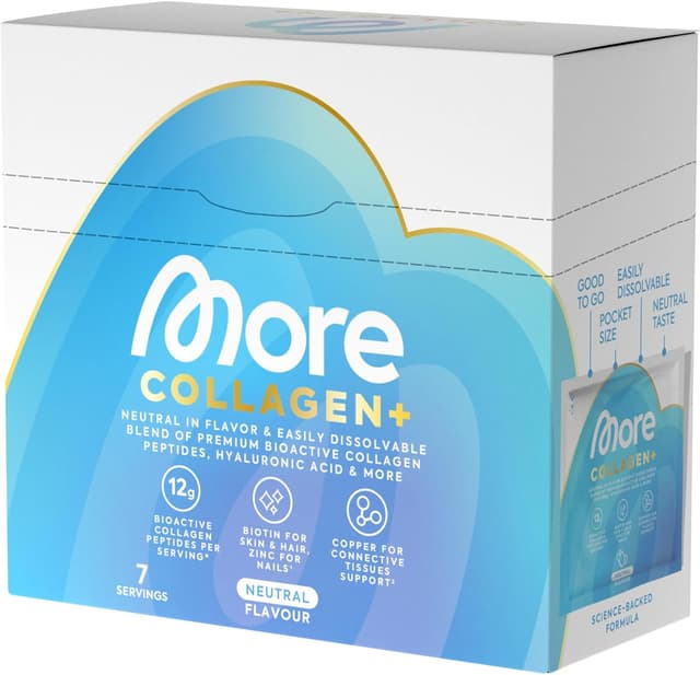 Thumbnail 6 de MORE Collagen+ 300 g Watermelon Mint mit Kollagenhydrolysat, Hyaluronsäure & Vitamin C – made in Germany