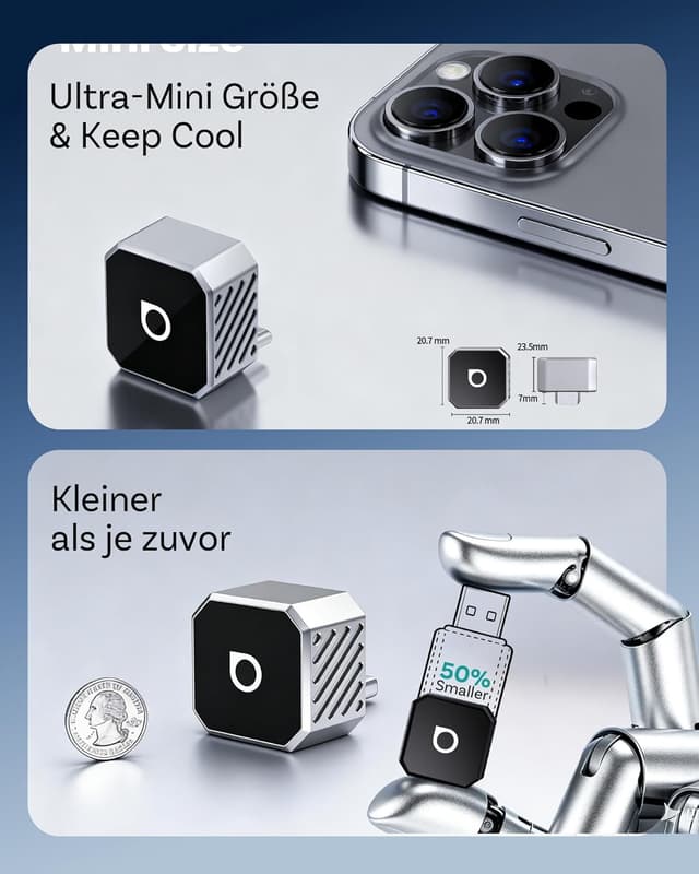 Thumbnail 4 de Ottocast Mini Pot USB-C Wireless CarPlay Adapter 2.4/5G