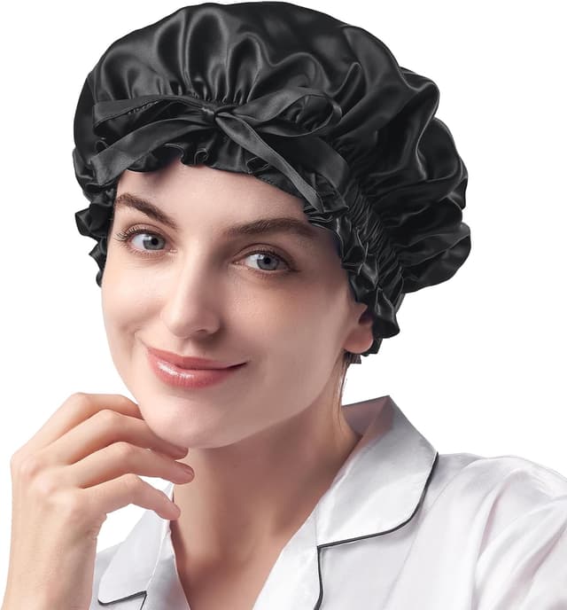 Detalle de Umisleep 22 Momme seta per capelli ricci