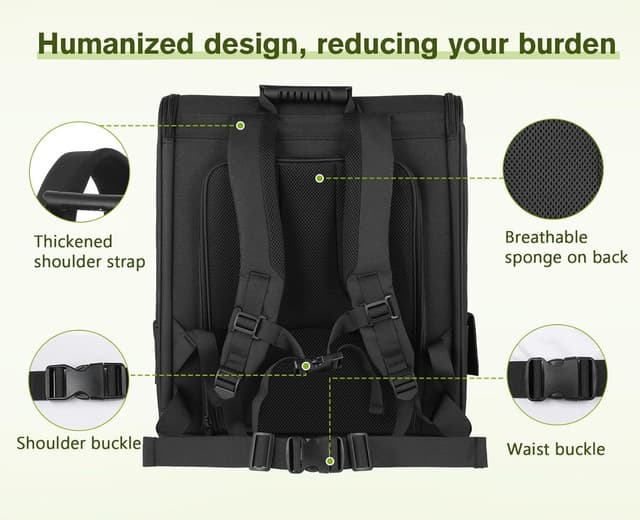 Thumbnail 6 de Pecute cat carrier dog backpack L