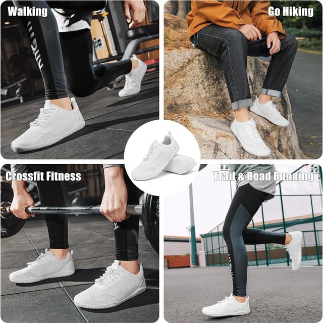 Thumbnail 6 de Geweo Barfußschuhe Sneaker mit breiter Zehenbox, Zero-Drop-Sohle und atmungsaktivem Sommer-Obermaterial