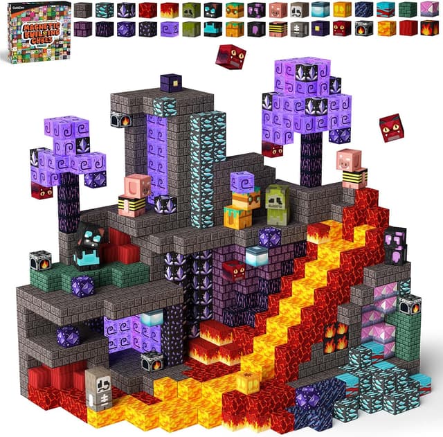 Thumbnail 6 de GobiDex Magnetische Bausteine 100 Stück 🧩