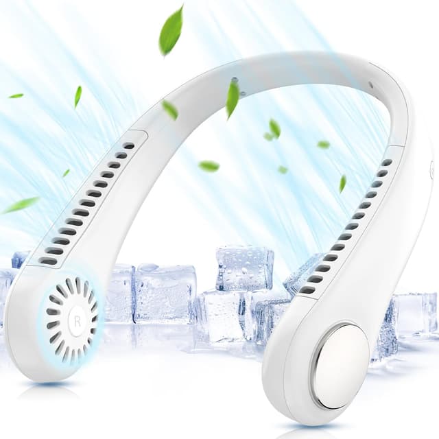 Detalle de ITHKY Neck Fan 2600mAh wearable fan