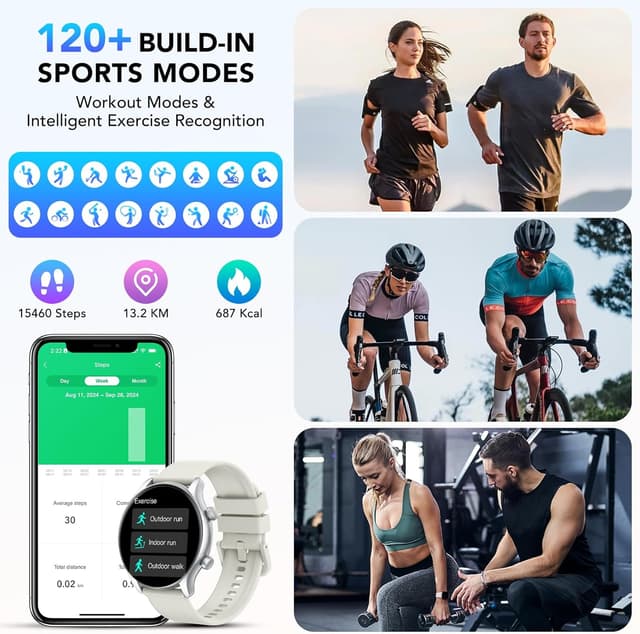 Thumbnail 3 de Reloj Inteligente 1,39" HD con llamadas Bluetooth