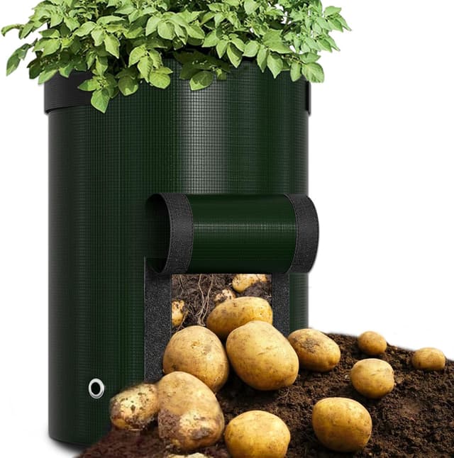 Detalle de Priksia potato grow bags 4 pack