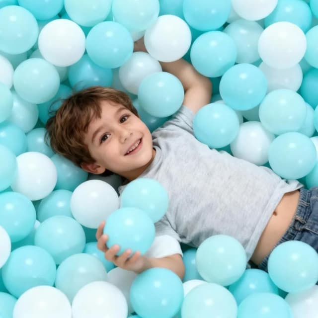 Detalle de GOGOSO Ball Pit Balls for Toddlers — BPA-Free Plastic Ball Pit Balls (2.15 in, Non-Toxic) Bulk Packs