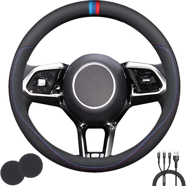 Imagen de Universal Steering Wheel Cover 14.5-15 en OfertitasTOP