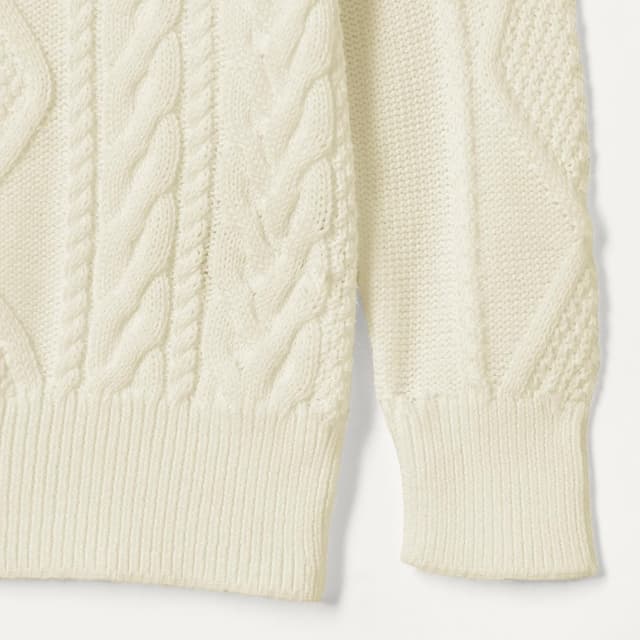 Detalle 2 de Amazon Essentials Boys & Toddlers Quarter-Zip Cable-Knit Jumper (Relaxed Fit)