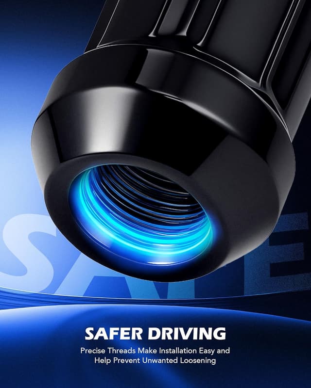 Detalle 2 de Orion Motor Tech M10x1.25 Lug Nuts for ATVs