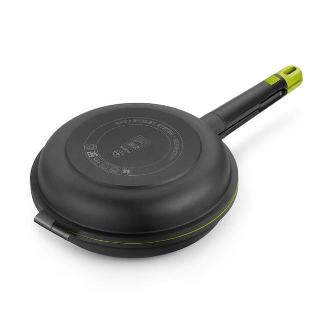 Detalle de Foodie Bra Sartén doble para tortilla, aluminio fundido