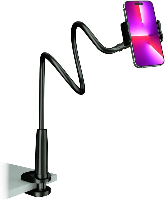 Imagen de Universal Flexible Gooseneck Phone Mount 3.5–7" en OfertitasTOP