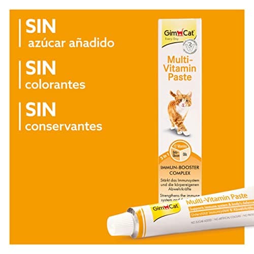 Thumbnail 3 de GimCat Multi-Vitamin: Pasta Multivitaminas para Gatos 🐱