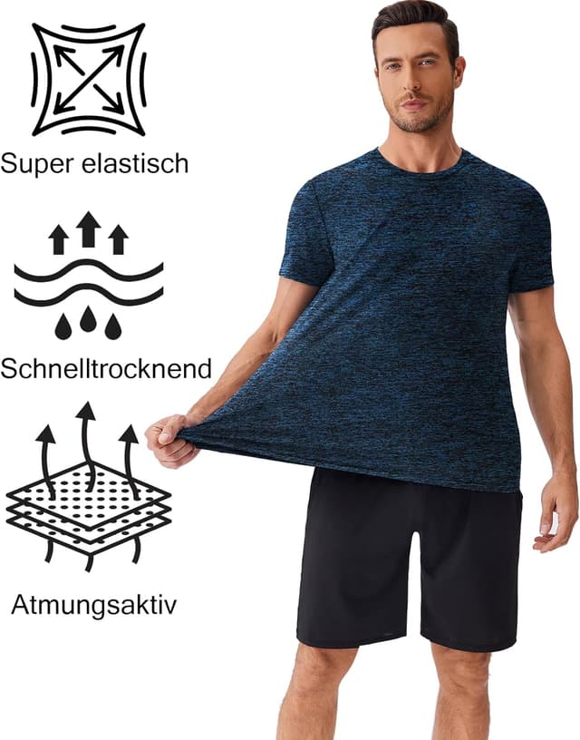 Thumbnail 5 de Weardear T-Shirts Sport respirant 92% polyester