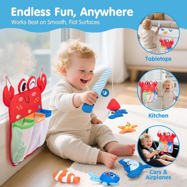 Thumbnail 6 de hahaland Giochi da pesca magnetica 8 pezzi