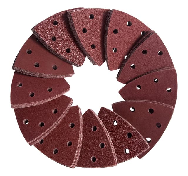 Detalle de SATC Multi Tool Triangle Sanding Pads (120 pcs) 93mm for Detail Mouse Sanders