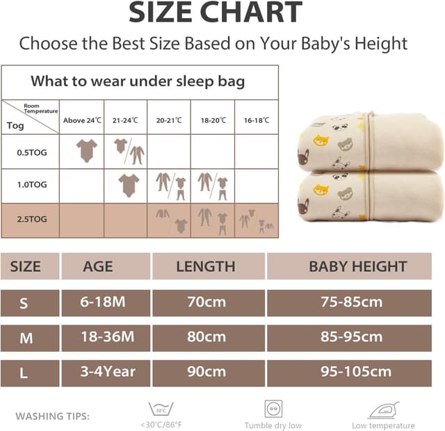 Thumbnail 4 de Mosebears Sacco nanna per bambino con gambe