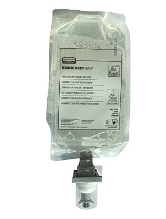 Detalle 2 de Rubbermaid Commercial Products 1100ml Foaming Lotion Soap with Moisturiser Refill RVU11529