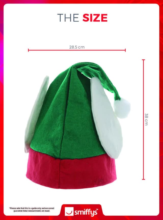Thumbnail 5 de Smiffys Elfenhut vert avec oreilles đ§â