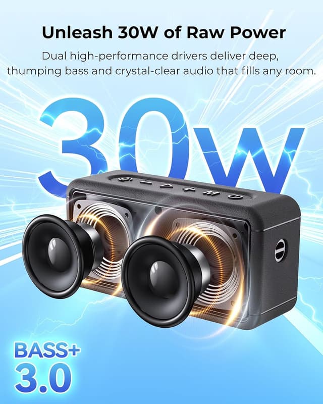 Detalle 2 de GB03 30W Bluetooth Speaker with DSP