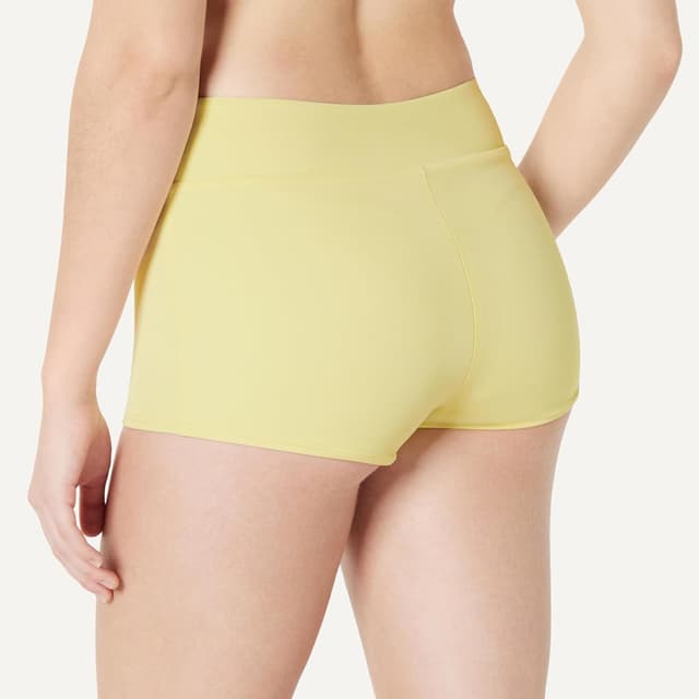 Detalle de Amazon Essentials Women’s Boy Short Swim Bikini Bottom