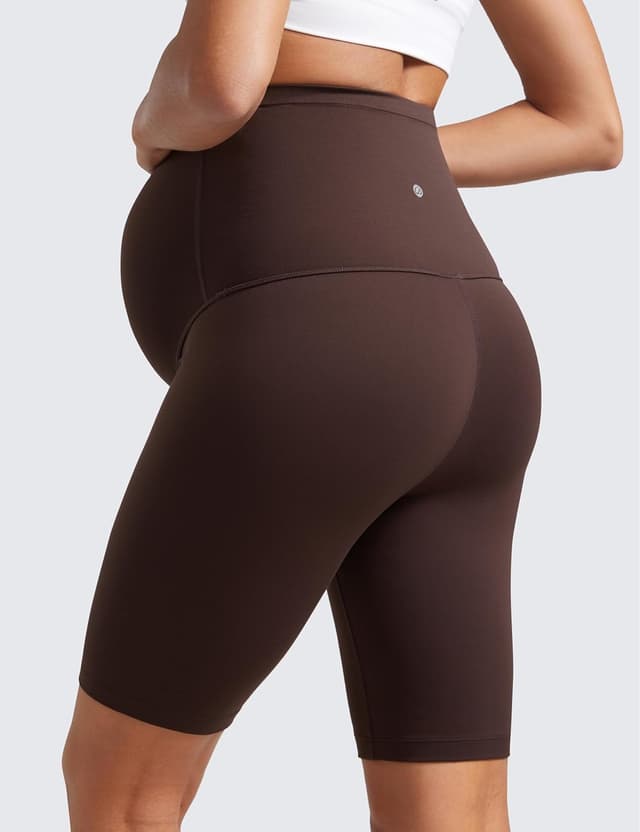 Detalle 2 de CRZ YOGA Butterluxe short de maternité pour le yoga (femmes), longueur 20 cm