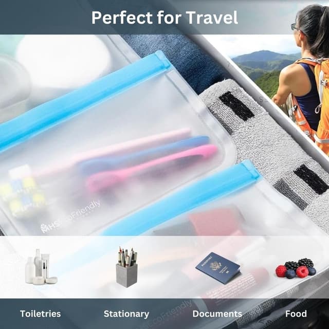 Thumbnail 5 de MHSEcoFriendly Meal Prep Storage Kit 15 bags