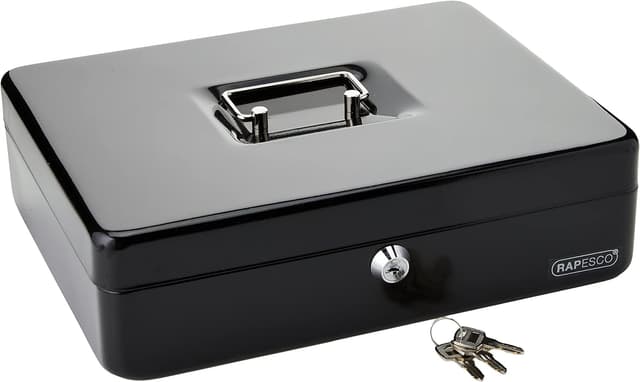 Detalle de RAPESCO SB0012B1 caja de caudales 30 cm