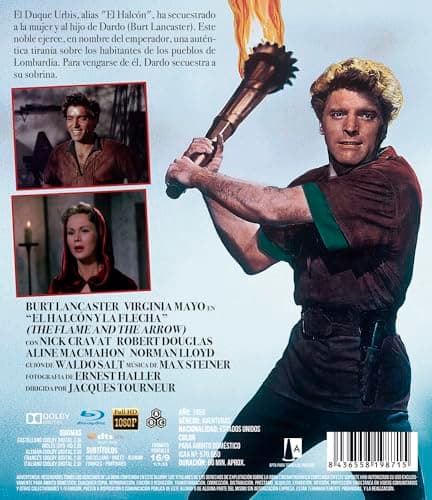 Detalle 2 de The Flame and the Arrow BD25 Halcón y Flecha