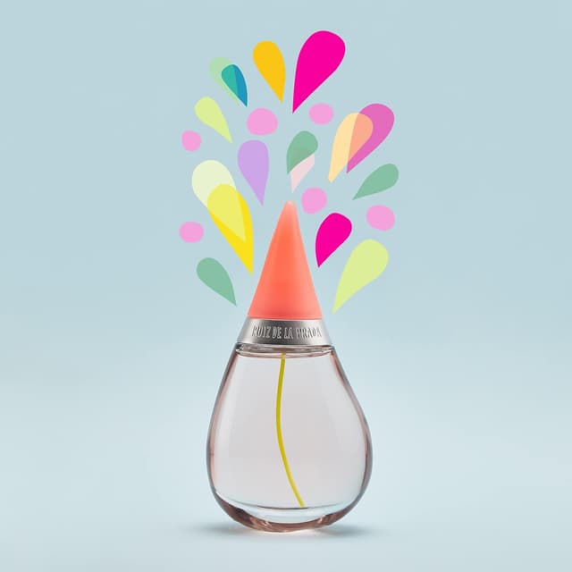 Detalle de Agatha Ruiz de la Prada Gotas de Color Eau de Toilette für Damen (50 ml) – fruchtig-blumig für tagsüber