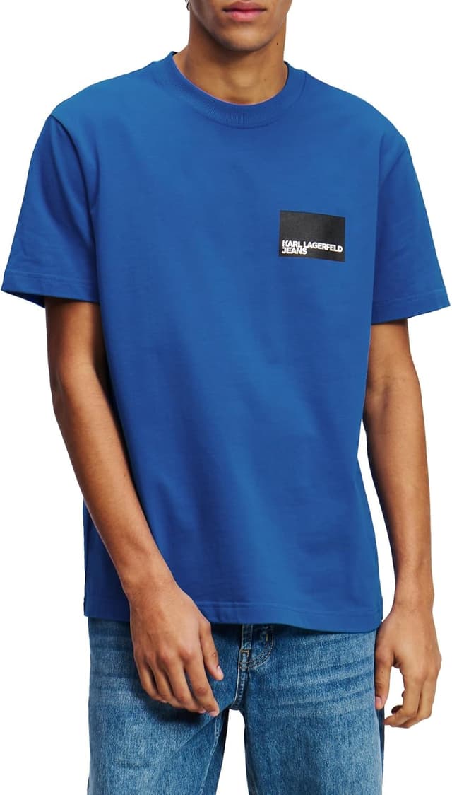 Thumbnail 6 de Karl Lagerfeld Box Logo T Shirt Normal Fit