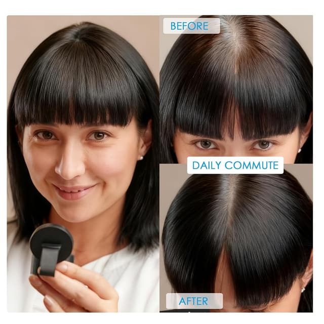 Thumbnail 2 de Haaransatz Puder 10 g Schwarz mit Spiegel